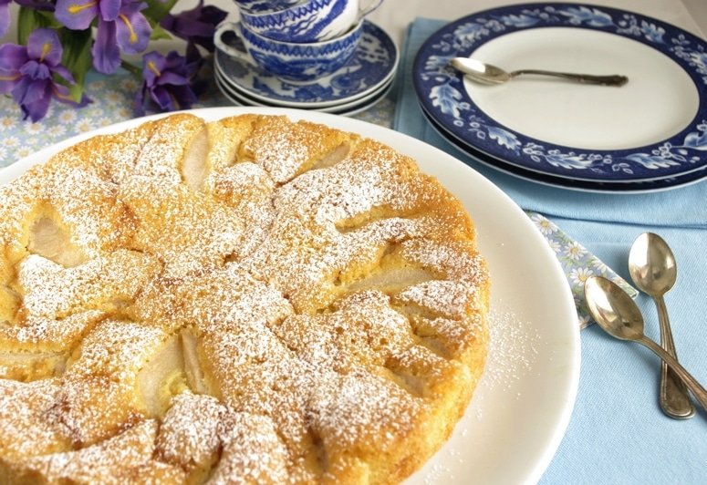 Torta soffice alle pere