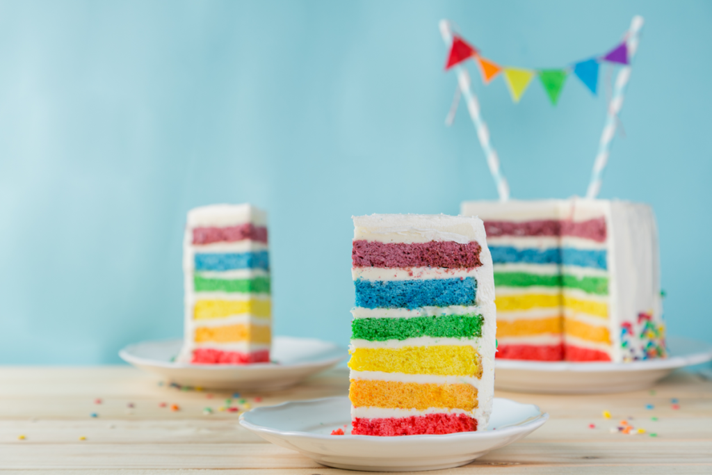 Torta Arcobaleno – Rainbow Pride Cake