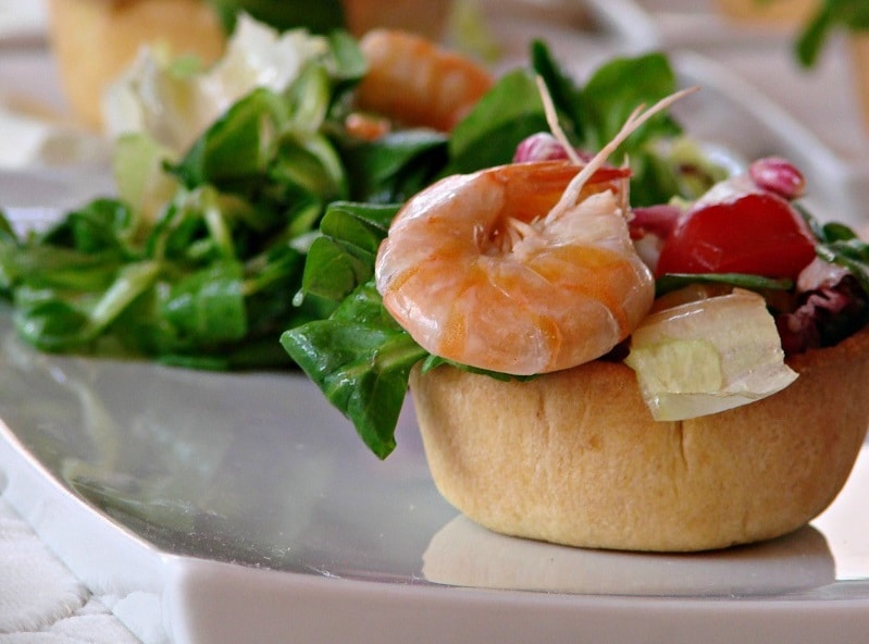 Insalatina in tartellette