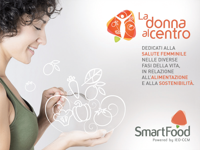 la donna al centro