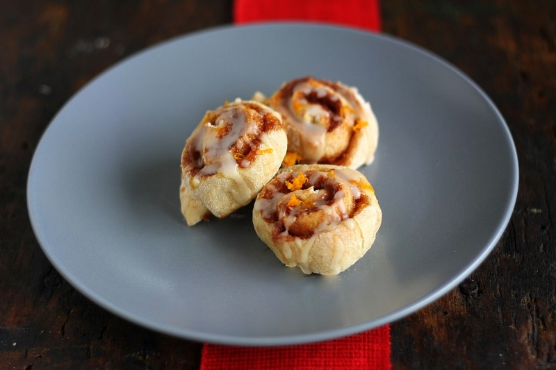 Cinnamon rolls all’arancia