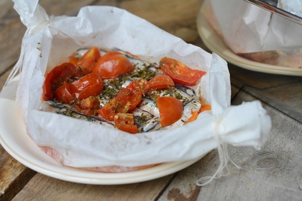 Alici alla pizzaiola con carote