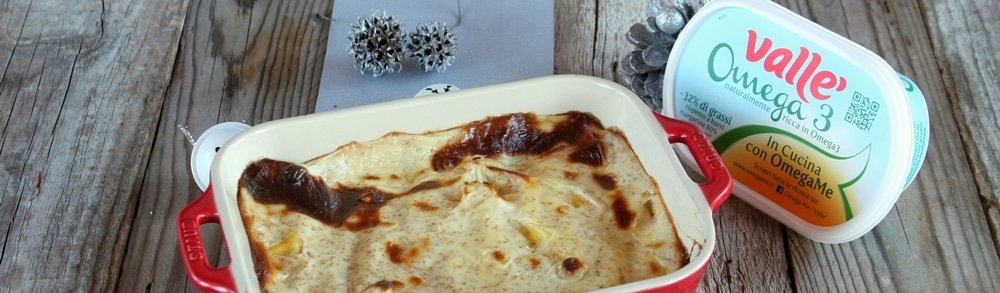 Cannelloni con crema di cavolfiore e ricotta