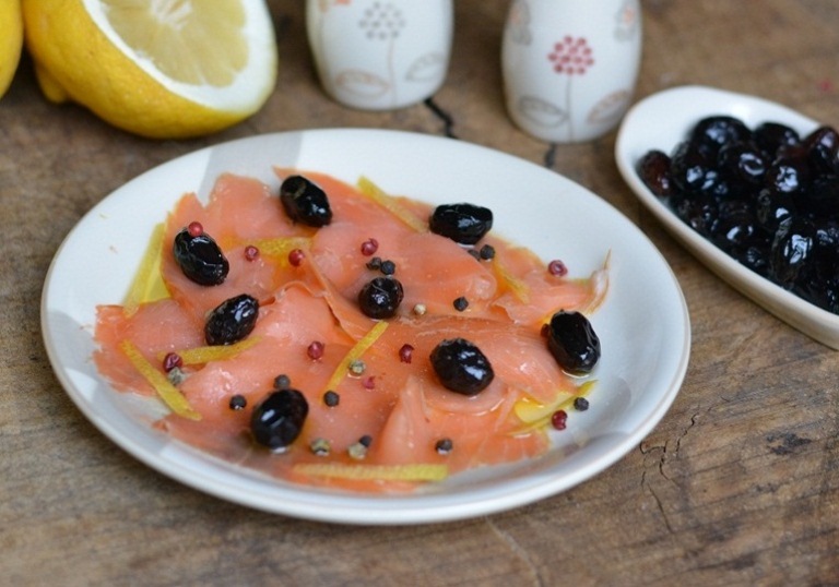 Carpaccio di salmone