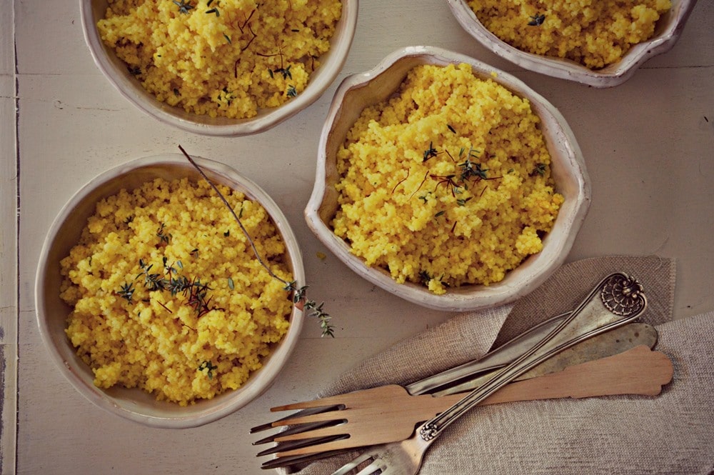 Cous cous allo zafferano