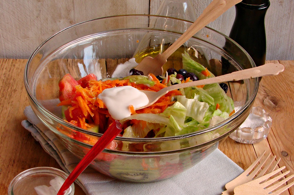 Insalata di frutta e verdura