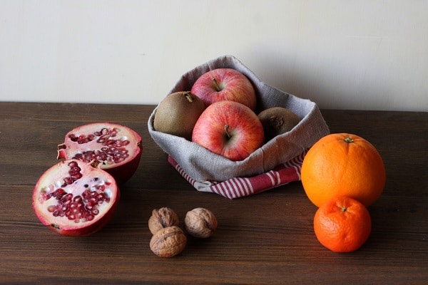 Macedonia di frutta invernale: gli ingredienti