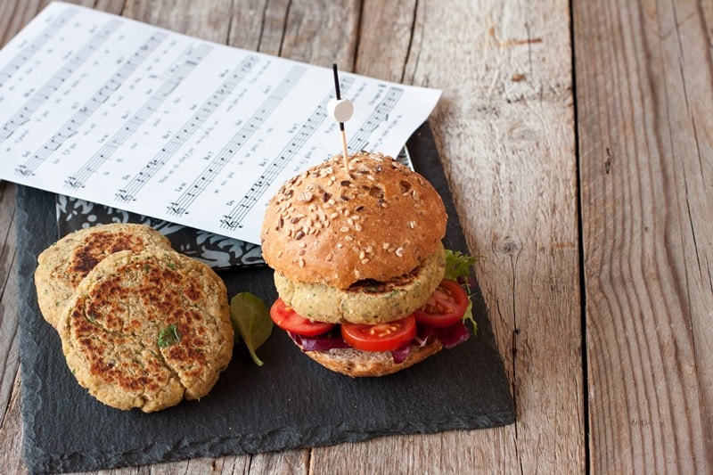Mini Veg-Burger al curry