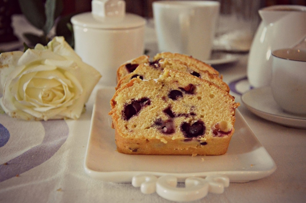 Plumcake ai mirtilli