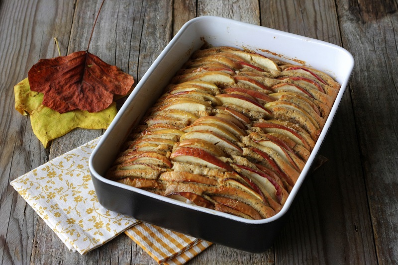 Torta di mele allo zenzero