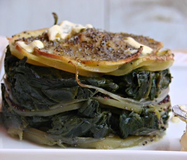 Tortini di patate e spinaci