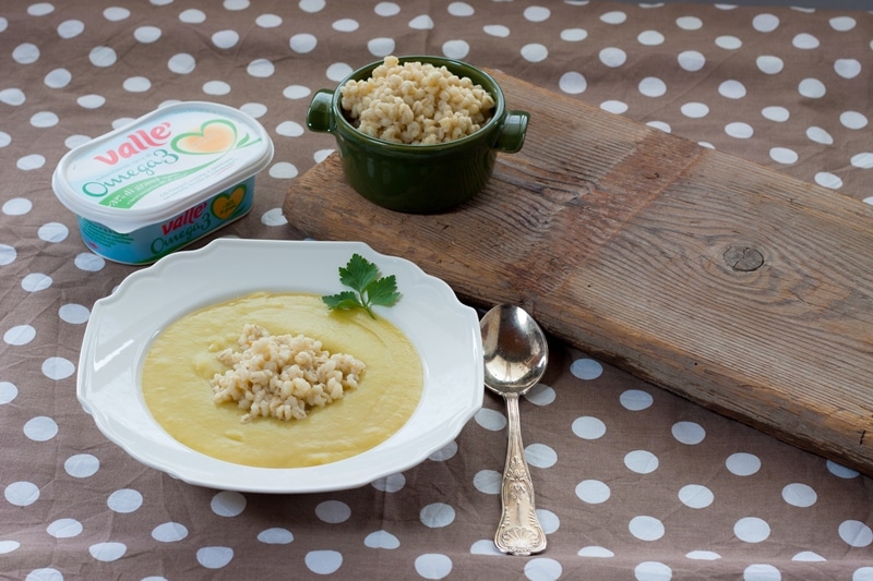 Vellutata di porri con patate