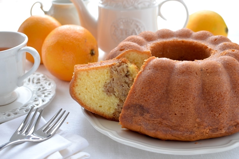 Ciambella noci, miele e profumi d’inverno