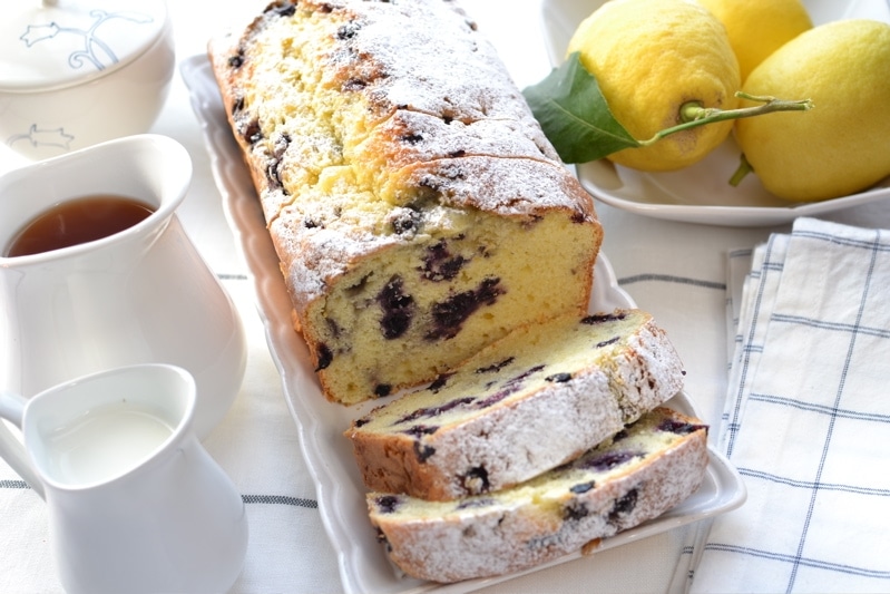 Plumcake ricotta e mirtilli