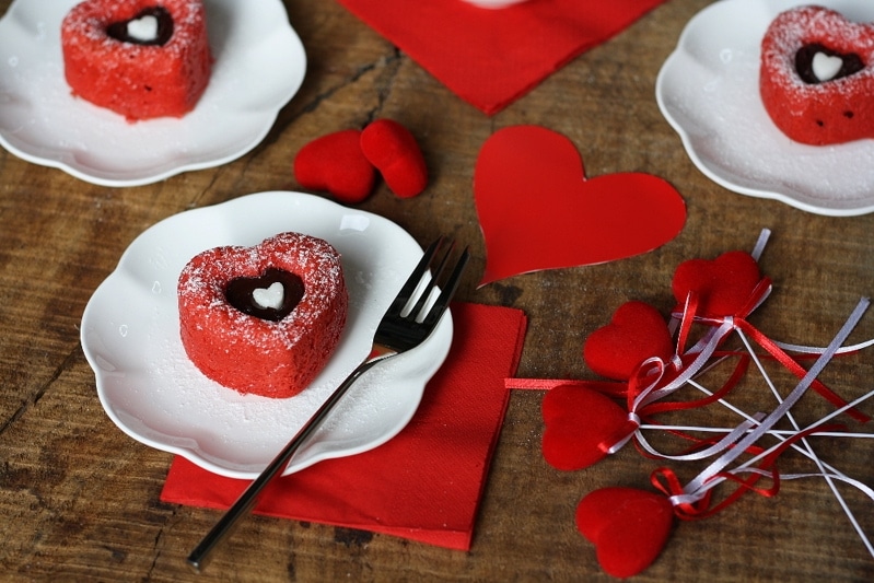 Cuori Red Velvet per San Valentino