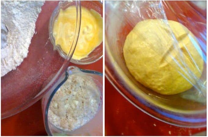 Focaccia della Befana: la seconda fase della preparazione