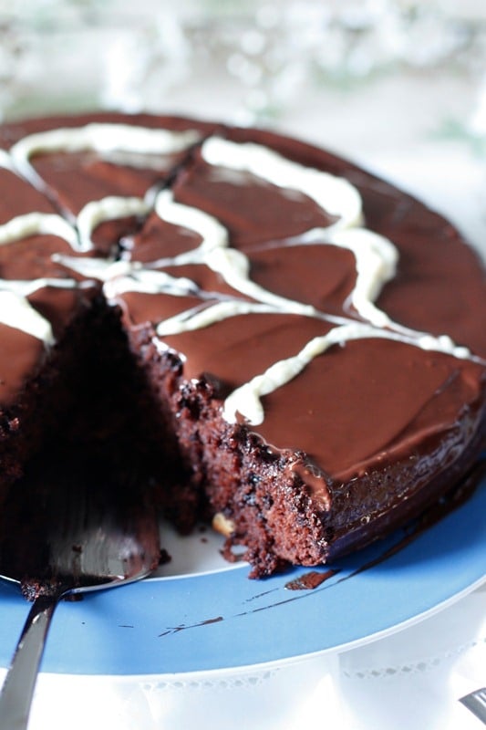 Torta al doppio cioccolato per la festa del papà