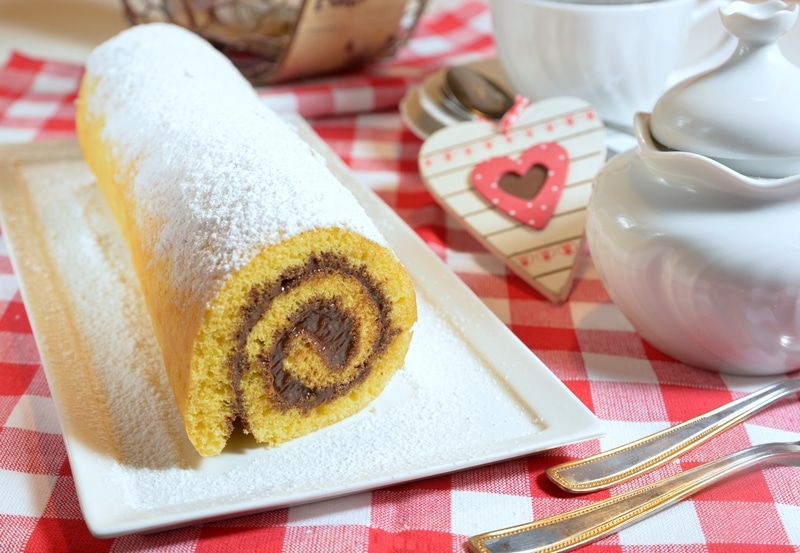 Rotolo al cioccolato