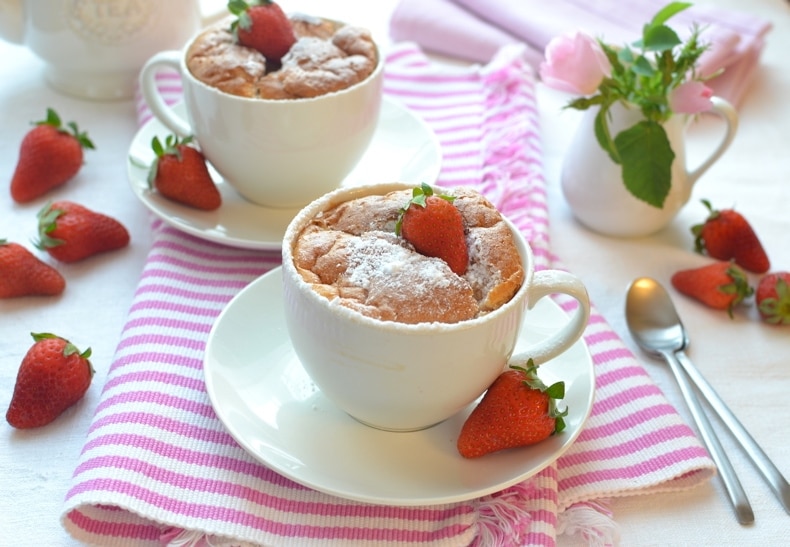 Souffle’ alle fragole