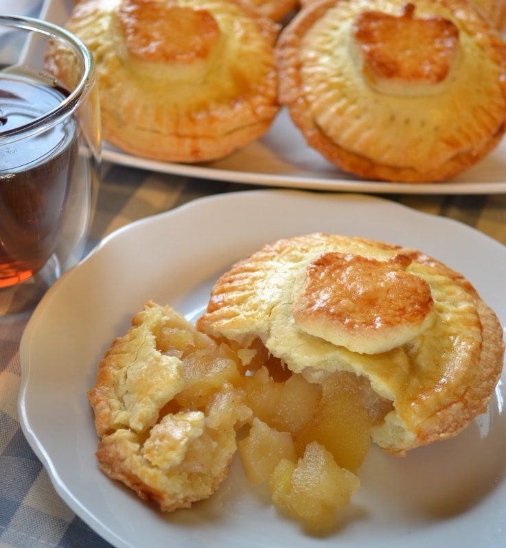 Mini apple-pie allo yogurt