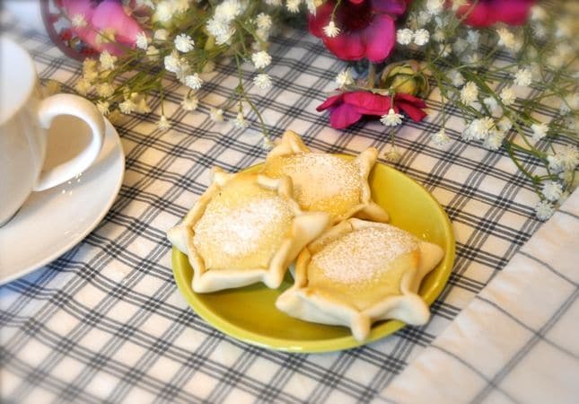 Casadinas , dolci di Pasqua