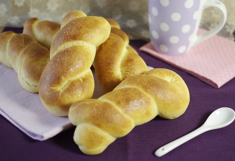 Treccine brioches