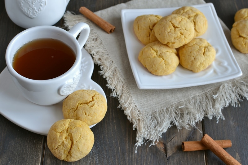 Biscotti morbidi zucca e ricotta