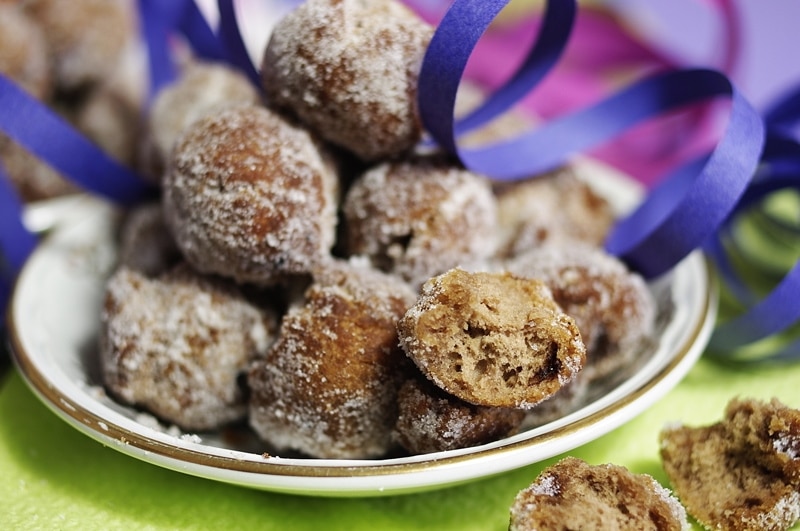 Palline golose al cacao e cioccolato
