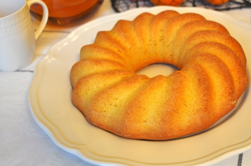 Torta allo zafferano