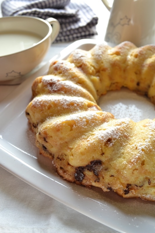 Torta di pane al cioccolato