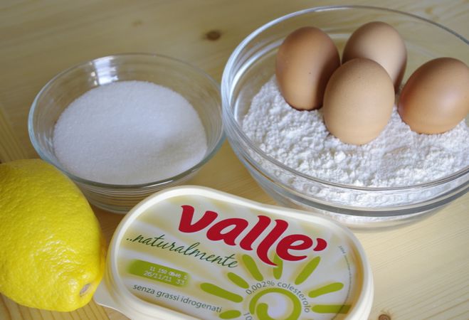 Torta soffice al limone: gli ingredienti