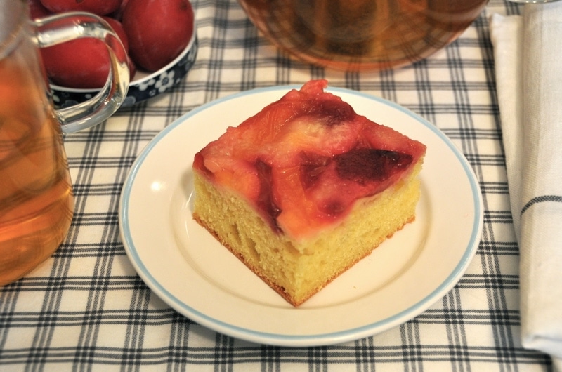 Torta alle prugne “Dolce rovesciato di susine”