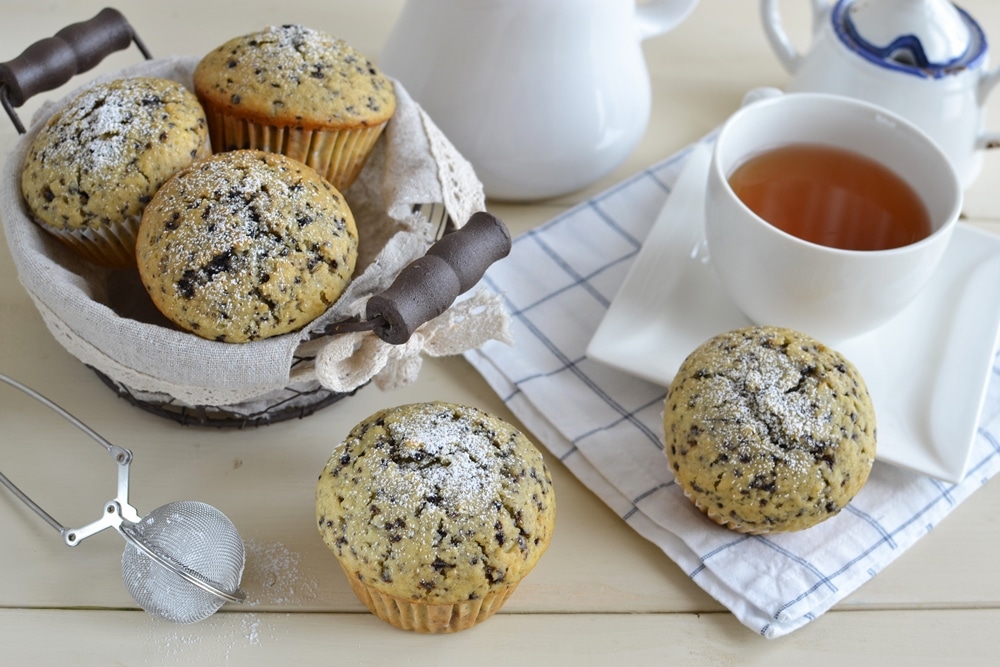 Muffin doppio mirtillo