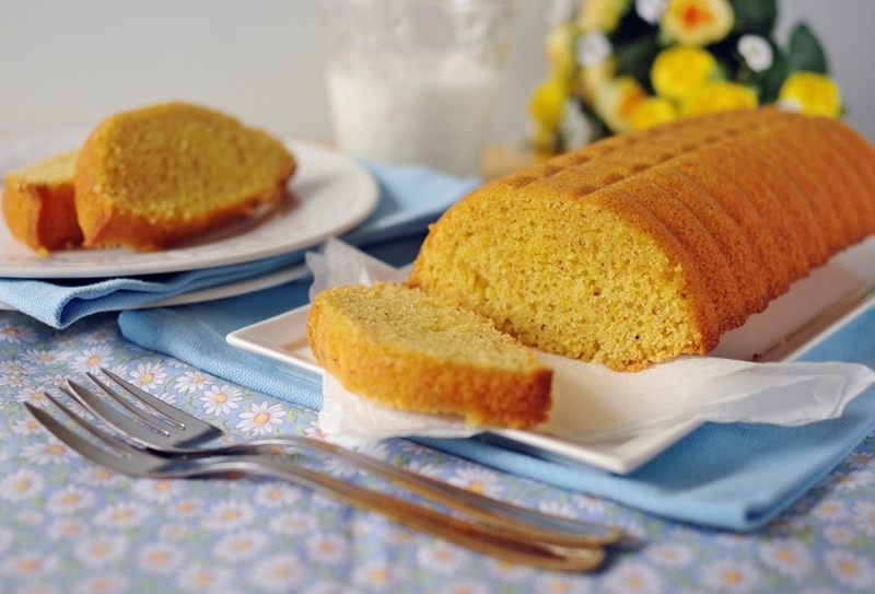Amor di polenta, plumcake soffice