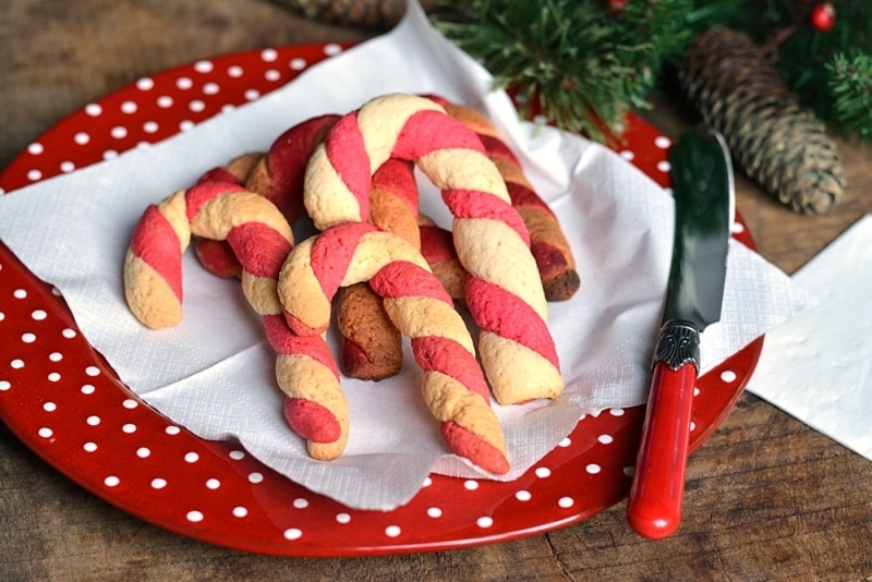 Candy Cane Cookies