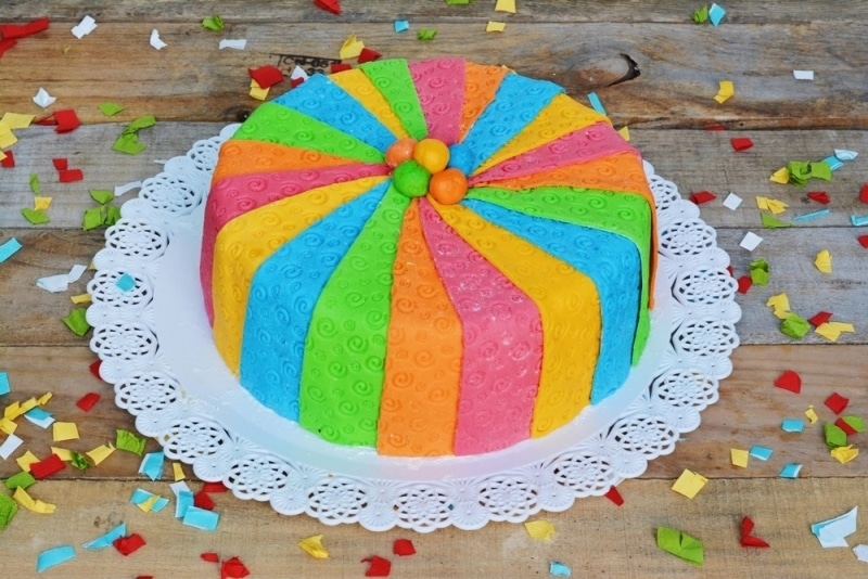 Torta Multicolor