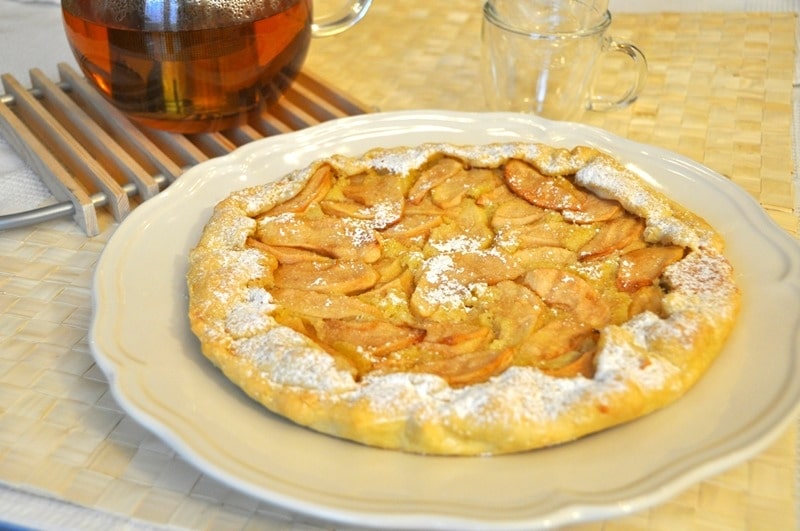 Torta rustica mandorle e mele