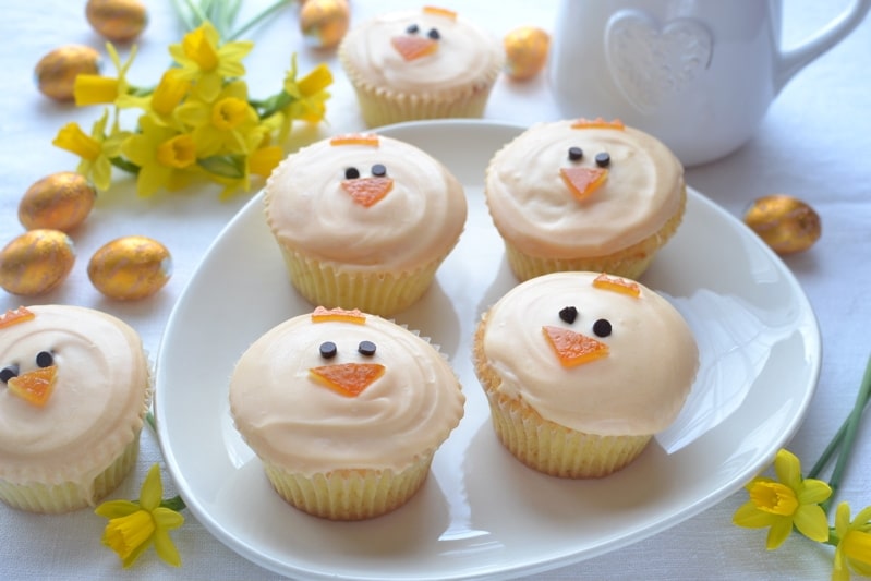 Cupcakes di Pasqua: i Pulcini