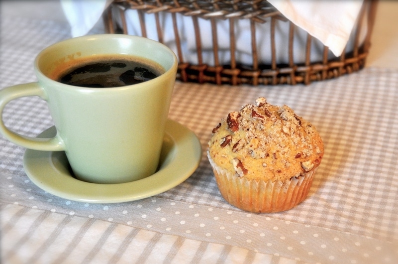 Muffins allo sciroppo d’acero e noci pecan