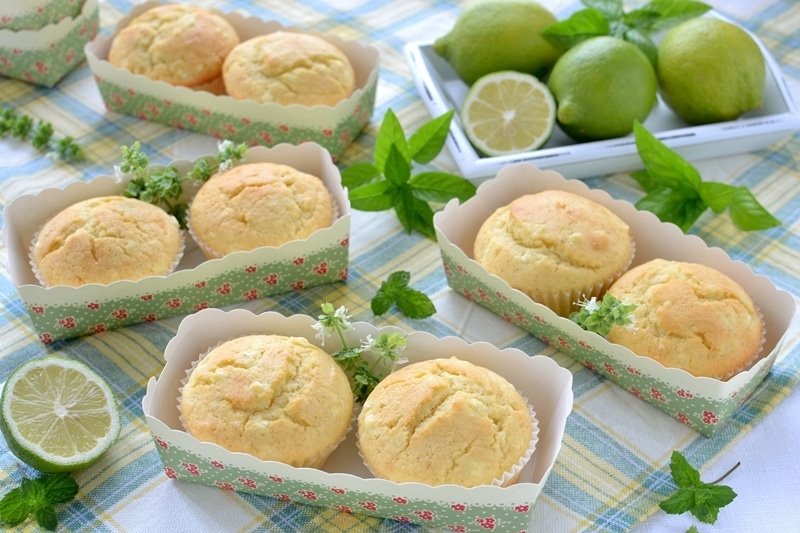 Tortini fiocchi di latte e limone