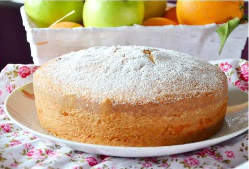Torta soffice alla panna