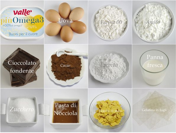 Torta sette veli: gli ingredienti