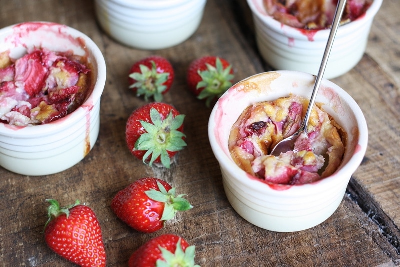 Clafoutis alle fragole