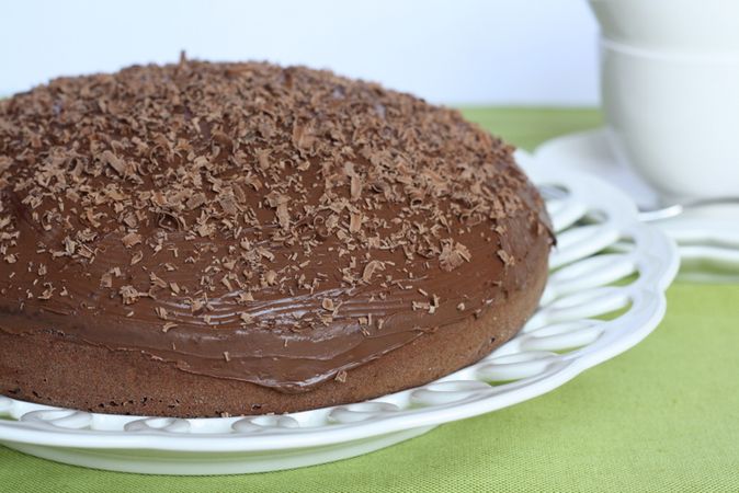 Torta di compleanno al cioccolato