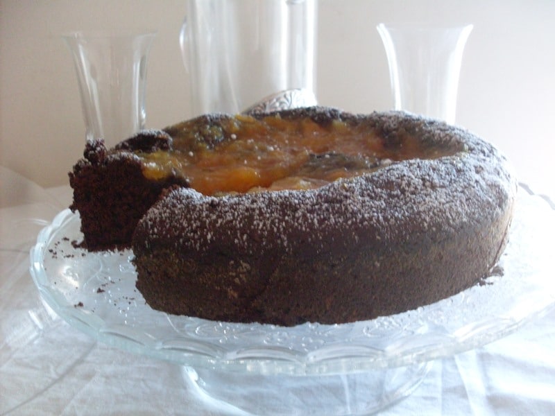 Torta cioccolato e arancia