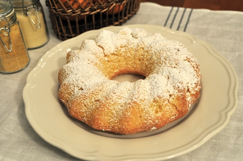 Torta Soffice con farina di mais