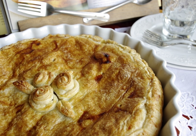Torta di mele in sfoglia