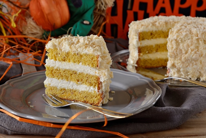 Pumpkin Crunch Cake