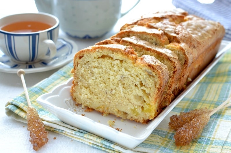 Plumcake banana e cocco