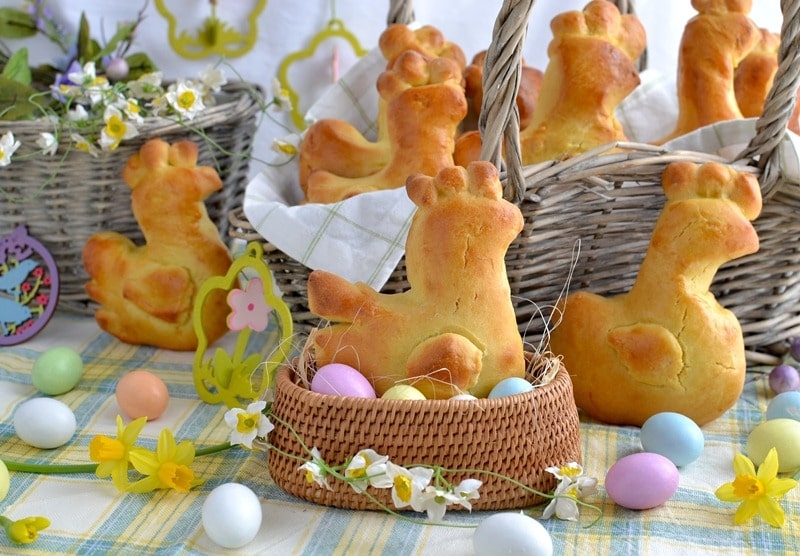 Gallinelle allo zafferano per Pasqua
